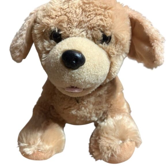 Build-A-Bear Tan Plush Dog Toy - Picture 1 of 6